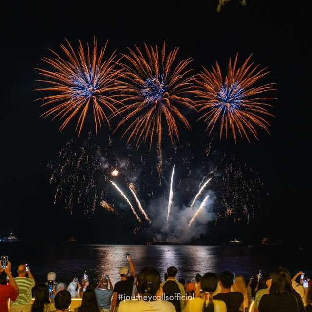 ควันหลงวันสิ้นปี ดูพลุ 3000 นัด🎆🎆🎆