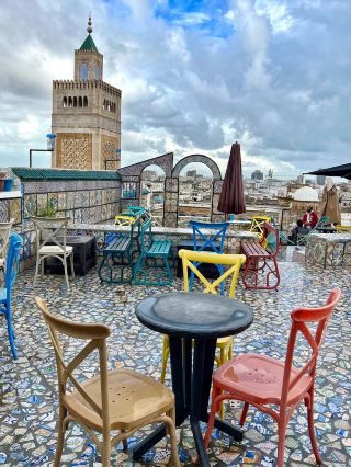 Tea Break at Café Panorama🇹🇳