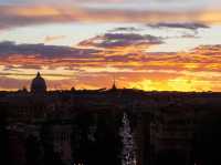 【イタリア・ローマ】ローマで夕焼けを見るならピンチョの丘