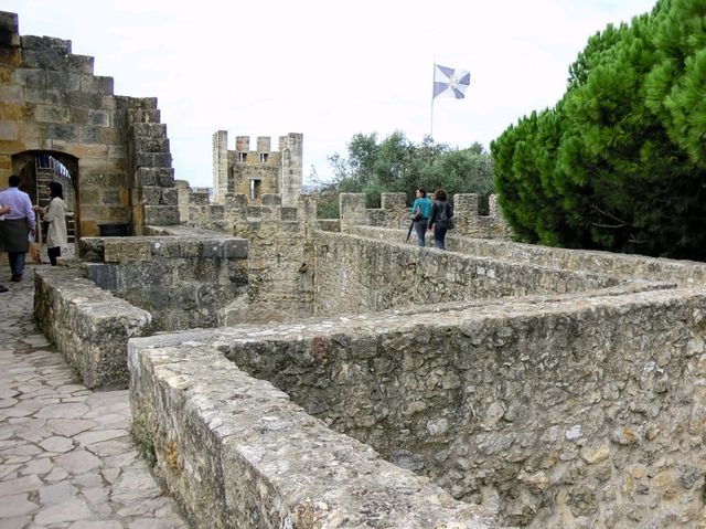 里斯本最古老的堡壘要塞：聖喬治堡 Saint George's Castle