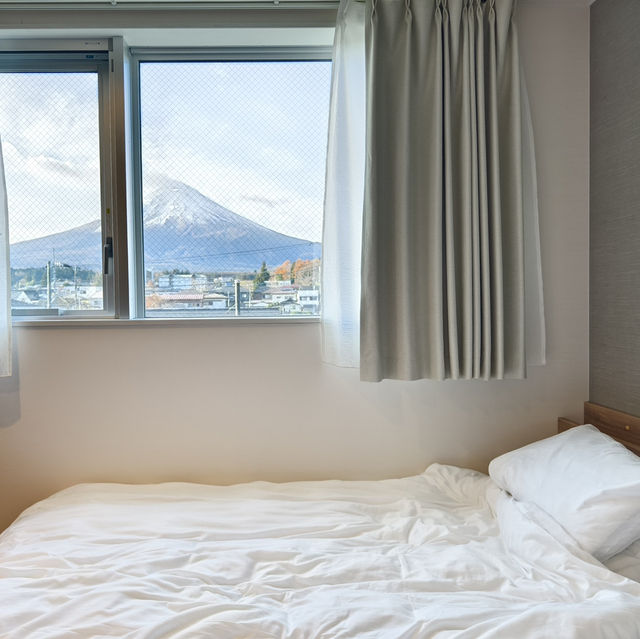 距離富士山站只是數分鐘，開業只有數年的酒店
