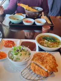 왕새우튀김우동이 맛있는 포도호텔 레스토랑✨️🦐