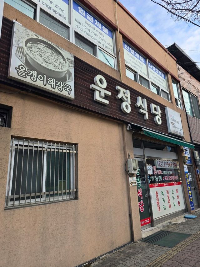 국내여행 충주에서 아침식사하기에 좋은 운정식당 