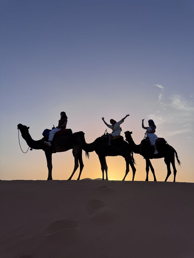 🏜️梅爾祖卡撒哈拉沙漠探險】— 星空、駱駝與金色日出 🌅✨