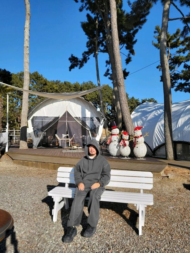 분위기에 감성 다잡는 사천 낭만 글램핑장