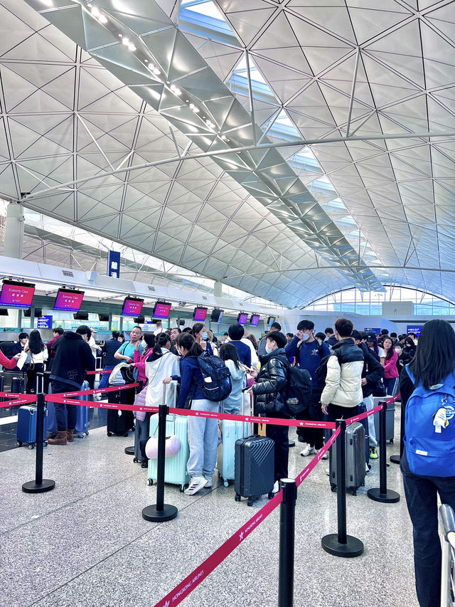 [香港旅遊］香港國際機場✈️亞洲數一數二繁忙機場‼️✈️