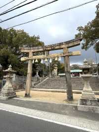 【山口観光】城下町長府の神社で開催中の｢大雛人形展｣🎎