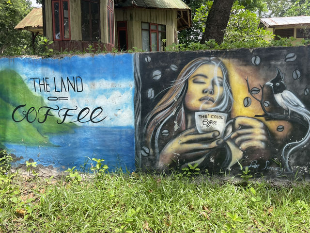 Flores Island Wall Art: A Colorful Tribute to Local Culture 🎨🐉🌱 