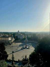 Terrazza del Pincio – A Panoramic View Linking the Forum to Modern Rome