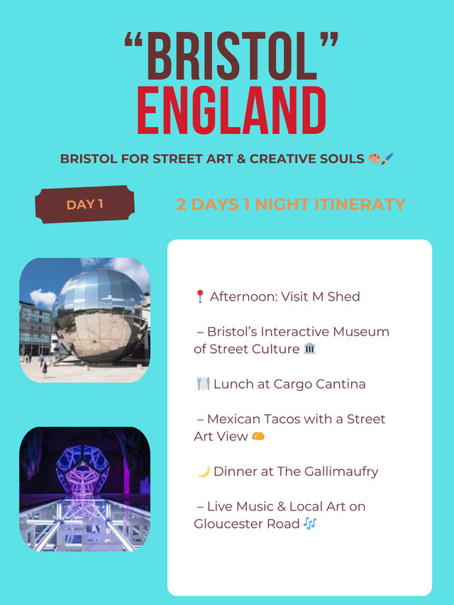 Bristol itinerary 