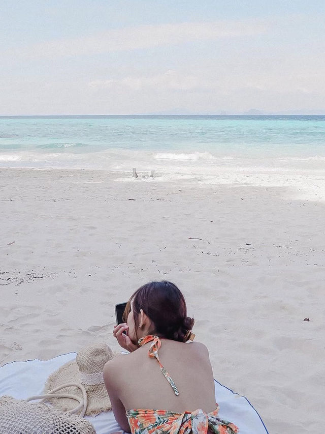 🏝️เกาะไผ่/เกาะไม้ไผ่ หาดสวย น้ำใส จ.กระบี่