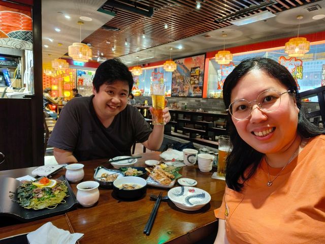【尖沙咀居酒屋探秘】九十番地：超巨型招財貓打卡！🐱 瓦片牛肉蕎麥麵一食兩味🍜