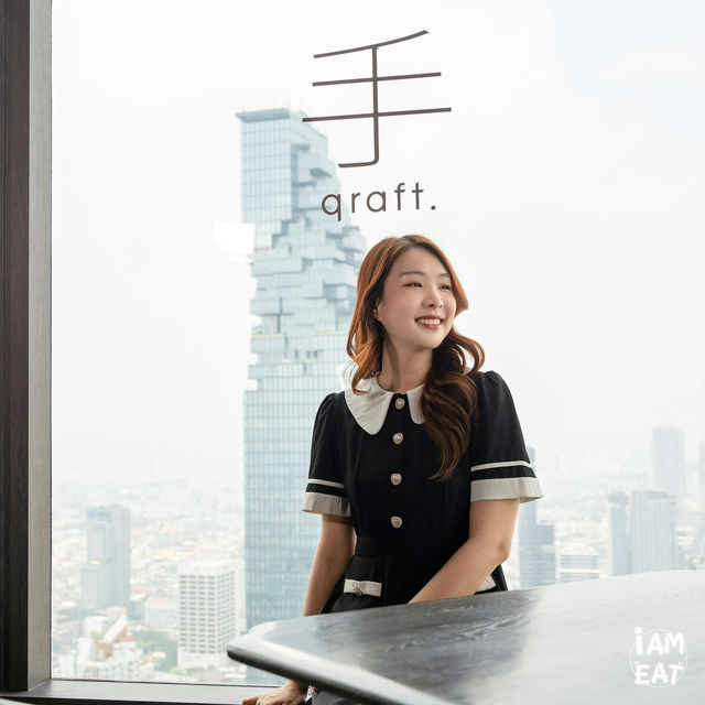 คาเฟ่บนตึกสูงชั้น55 วิวดี อาหารและขนมอร่อยมาก