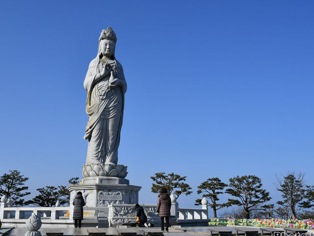 海と祈りが交差する絶景🌊｜洛山寺（ナクサンサ）