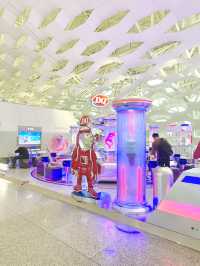 Dairy queen ธีมสถานีอวกาศ