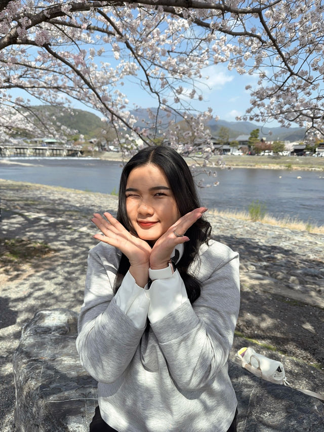 พิกัดมุมถ่ายรูปสะพาน Togetsukyō แบบปังๆ 🌸