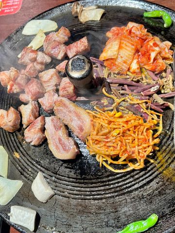 🇰🇷Daegu✈️Treasure Korean BBQ Restaurant 만재네 종로점 | Trip