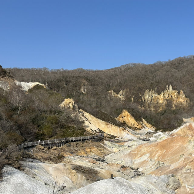 登別地獄谷：火山怒吼的溫泉奇境