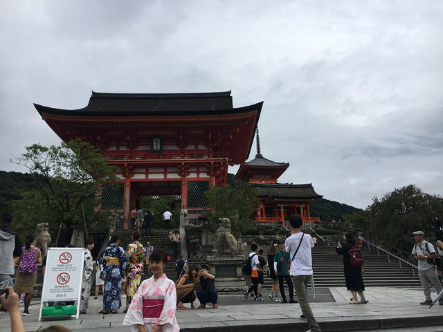 🏯 清水寺｜站上木造舞台眺望千年古都風光 
