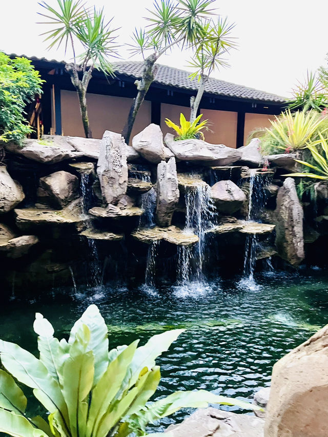 Serene Garden Retreat with Luxurious Touches at Cyberview Resort & Spa