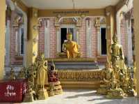 รอยพระพุทธบาทจำลอง วัดเกาะลอย