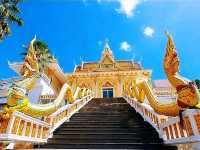 วัดหนองหว้า พระนอนตระหง่าน ริมทางผ่านระยอง