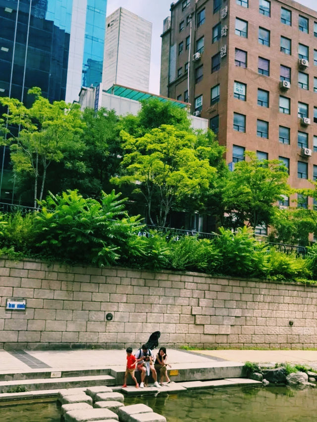 韓國🇰🇷清溪川