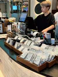 มัทฉะลาเต้อร่อยๆที่ร้าน Beans สาขาพารากอน