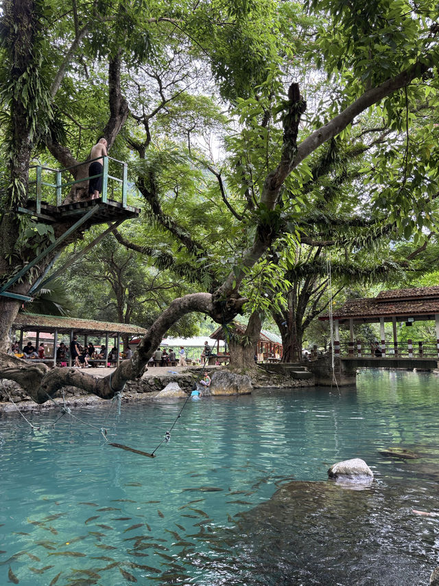 มาวังเวียง ยังไงก็ต้องไปเที่ยว Blue lagoon