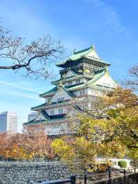 Osaka castle japan 🇯🇵