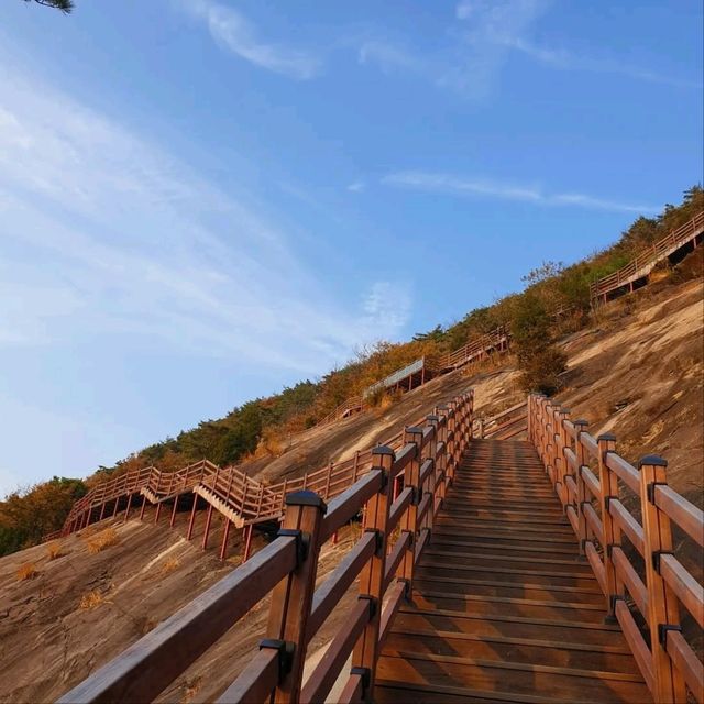 Yonggwolsan Sky Road Hike is Straight Up Cool