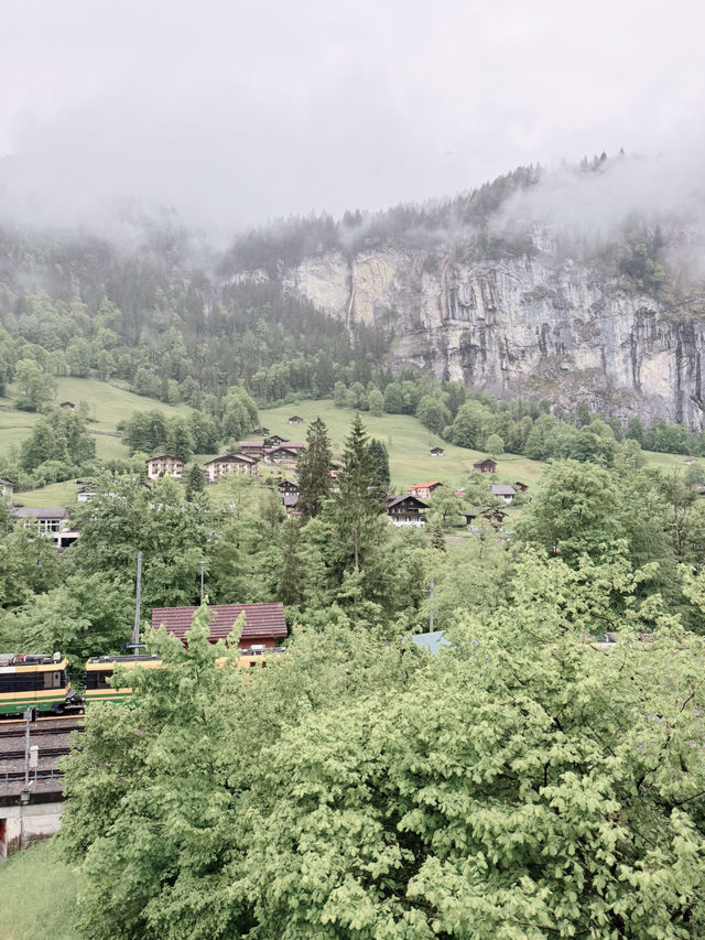 Lauterbrunnen Train Station: Gateway to the Valley of Waterfalls