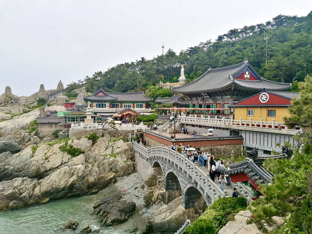 座落海邊的美麗海東龍宮寺