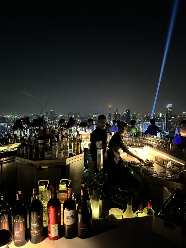 An Unforgettable Night-out at Moon Bar, Banyan Tree Bangko