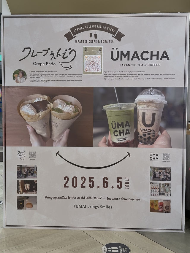 Crepe Endo x Umacha: A Cozy Spot for Japanese-Inspired Sweets