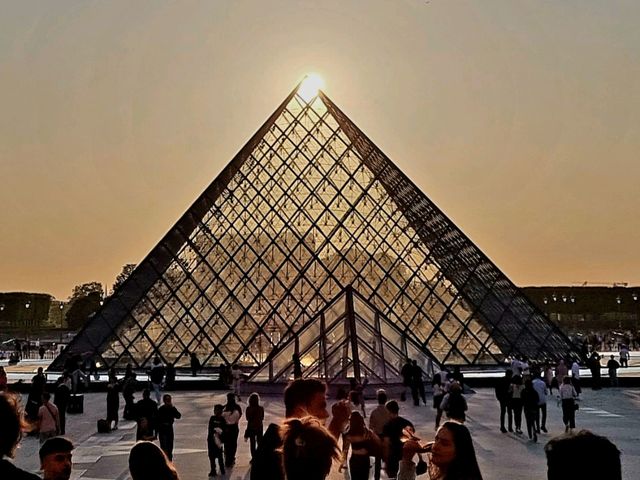 Pyramids and Palaces: Louvre Strolls in Style