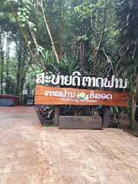 ทริปนี้ที่ลาวใต้ zipline Tad fane waterfall.