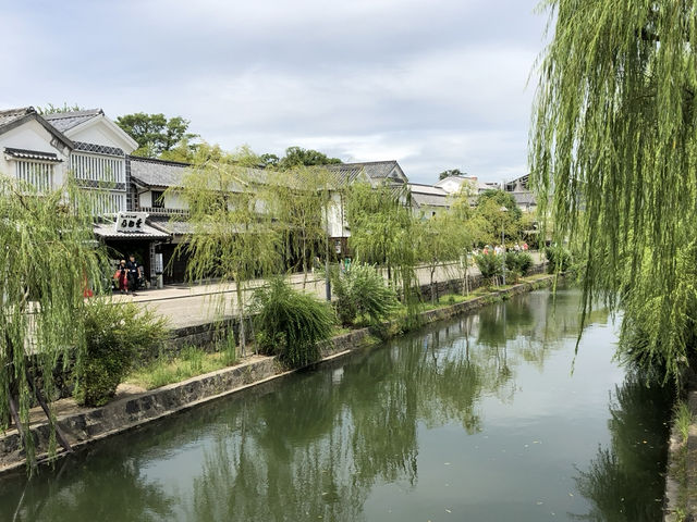 日本岡山倉敷美觀地區日本