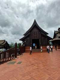 โบสถ์ไม้สัก วัดสมเด็จภูเรือมิ่งเมือง จังหวัดเลย