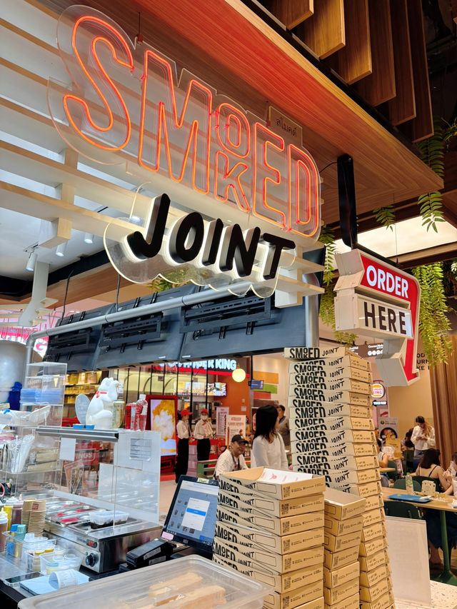 Smoked Joint ร้านเนื้อรมควันชื่อดังที่พารากอน