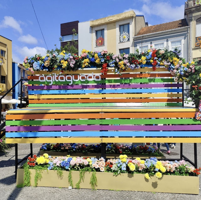 🌈 Umbrella Skies & Hidden Charms: A Colorful Day in Águeda