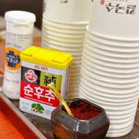 自家製韓國刀削麵🍜