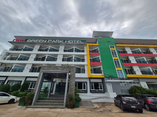 รีวิวที่พัก Green Park Hotel @มหาสารคาม