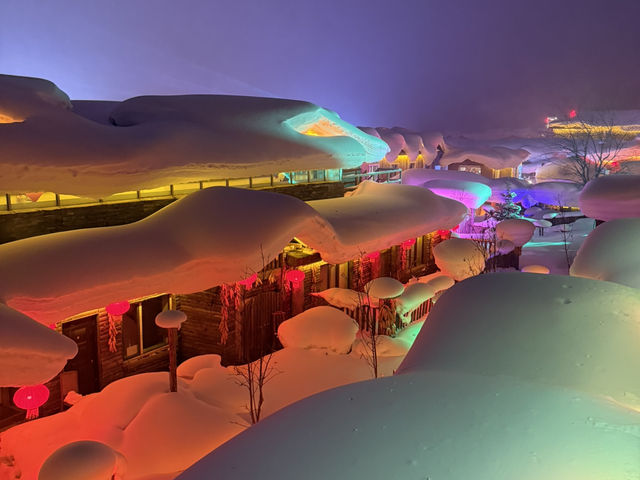 Snow town