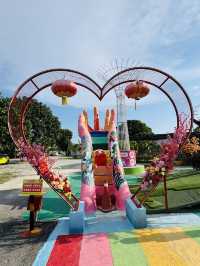 Heart Arches & Happy Laughs at Bailong Wang Gong