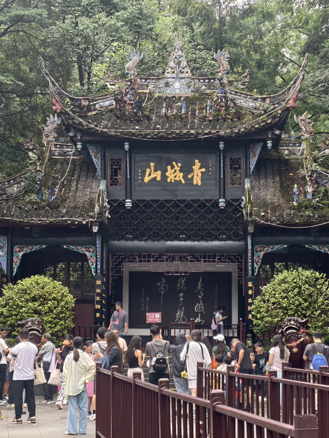 青城山前山登山不費腿路線安排