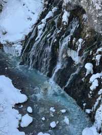 ❄️ 冬季必訪夢幻奇景｜北海道「白鬚瀑布」雪白仙境之旅