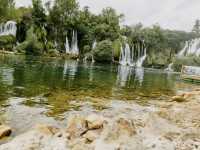 Kravica Waterfall, a popular natural attraction in Bosnia and Herzegovina.