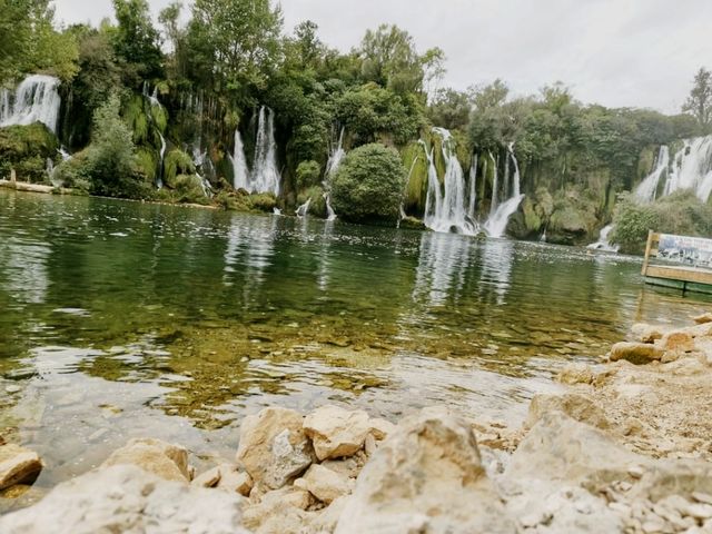 Kravica Waterfall, a popular natural attraction in Bosnia and Herzegovina.