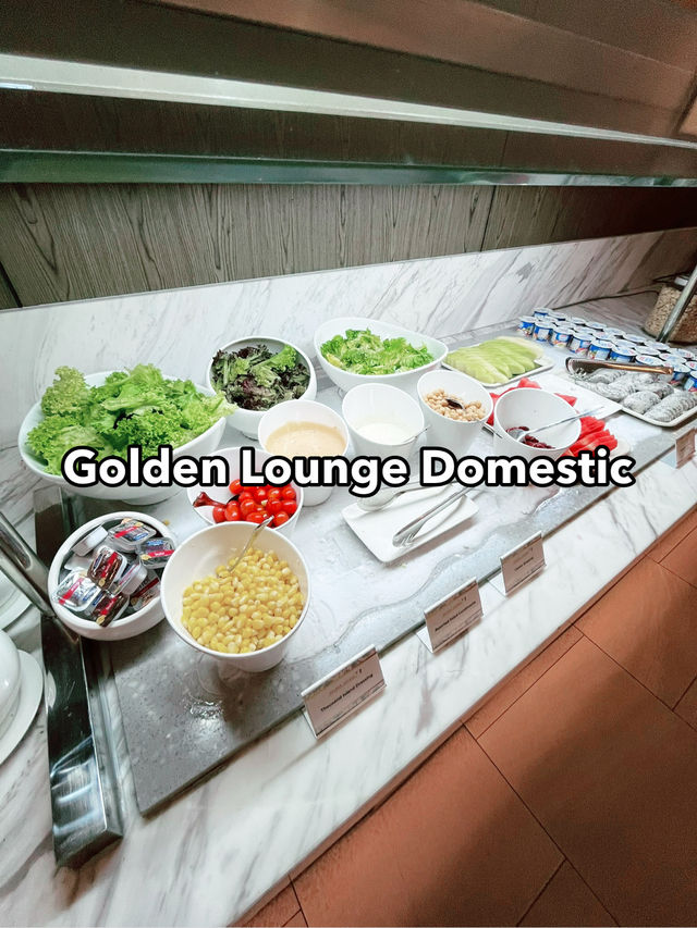 Golden Lounge KLIA Domestic – Relax, Dine, and Recharge
